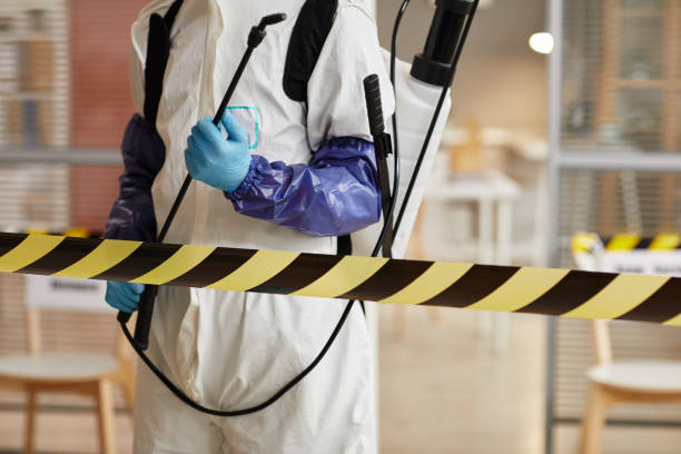 Professional Infectious Disease Decontamination technician working in Olympic Valley, CA